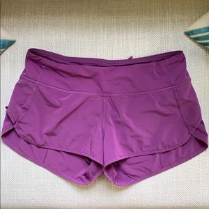 Lululemon Speed Up Shorts 2.5